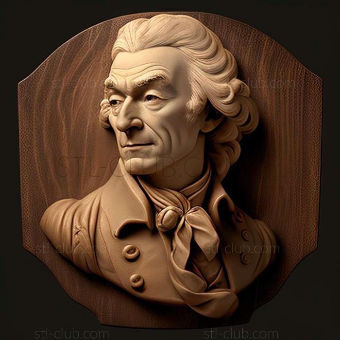 3D model Thomas Gainsborough (STL)